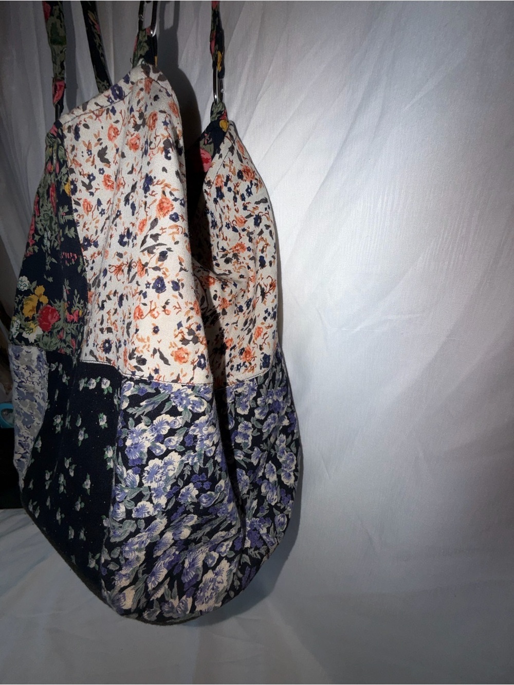 Vintage Orvis Floral Patchwork Tote Bag - Picture 2 of 15